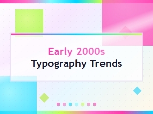 Retro Font Styles of the Early 2000s